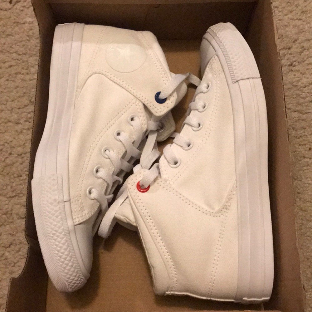 White High Top Converses